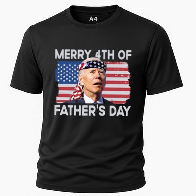 Merry 4th Of FatherS Day Confused Biden 4th Of July Gift Performance Shirt