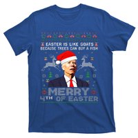 Merry 4th Of Easter Funny Biden Ugly Christmas Sweater   T-Shirt