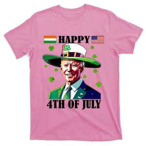 Merry 4th Of Easter Funny Joe Biden St Patricks Day Confused T-Shirt