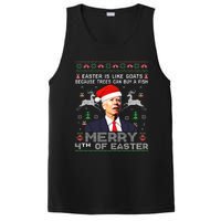 Merry 4th Of Easter Funny Biden Ugly Christmas Sweater PosiCharge Competitor Tank