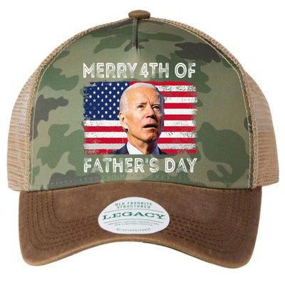 Merry 4th of July Father's Day 4th of July Legacy Tie Dye Trucker Hat