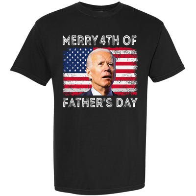 Merry 4th of July Father's Day 4th of July Garment-Dyed Heavyweight T-Shirt