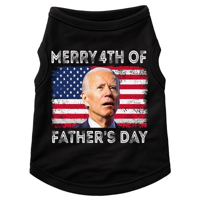 Merry 4th of July Father's Day 4th of July Doggie Tank