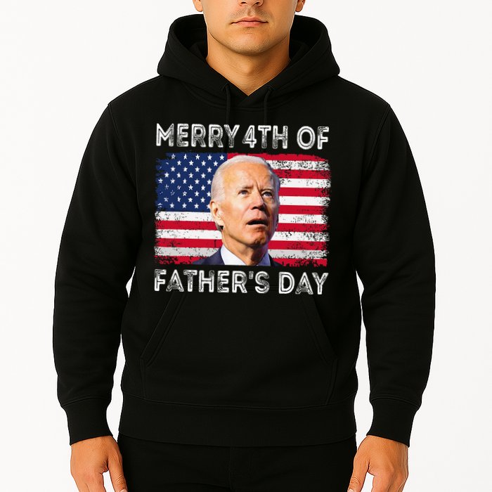 Merry 4th of July Father's Day 4th of July Hoodie