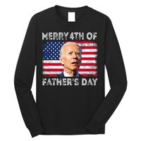 Merry 4th of July Father's Day 4th of July Long Sleeve Shirt