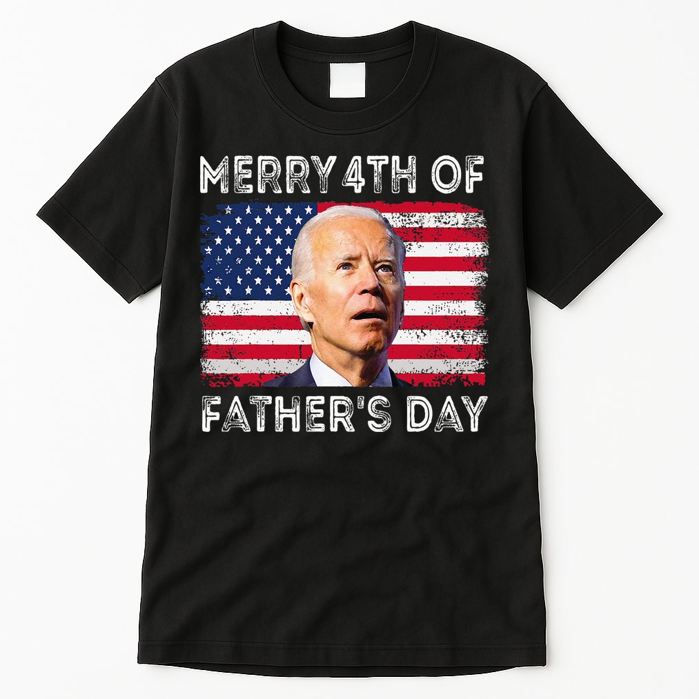 Merry 4th of July Father's Day 4th of July Tall T-Shirt