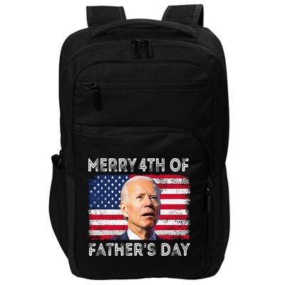 Merry 4th of July Father's Day 4th of July Impact Tech Backpack