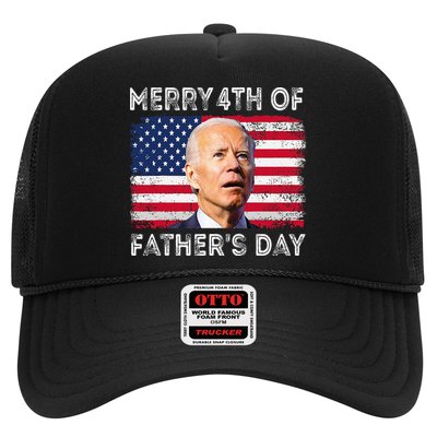 Merry 4th of July Father's Day 4th of July Trucker Hat