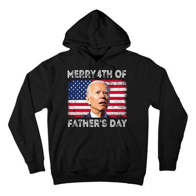 Merry 4th of July Father's Day 4th of July Tall Hoodie