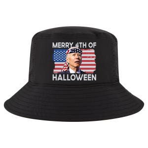 Merry 4th Of Halloween Confused Biden 4th Of July Cool Gift Cool Comfort Performance Bucket Hat