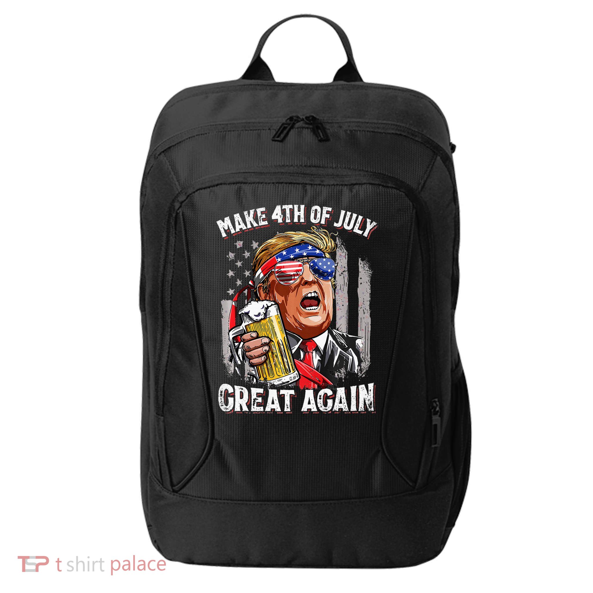 Make 4th Of July Great Again City Backpack