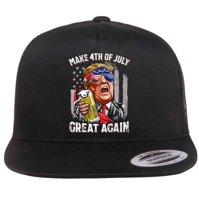 Make 4th Of July Great Again Flatbill Hat