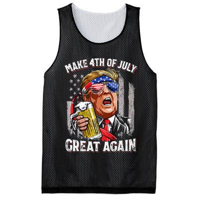 Make 4th Of July Great Again Mesh Reversible Basketball Jersey Tank