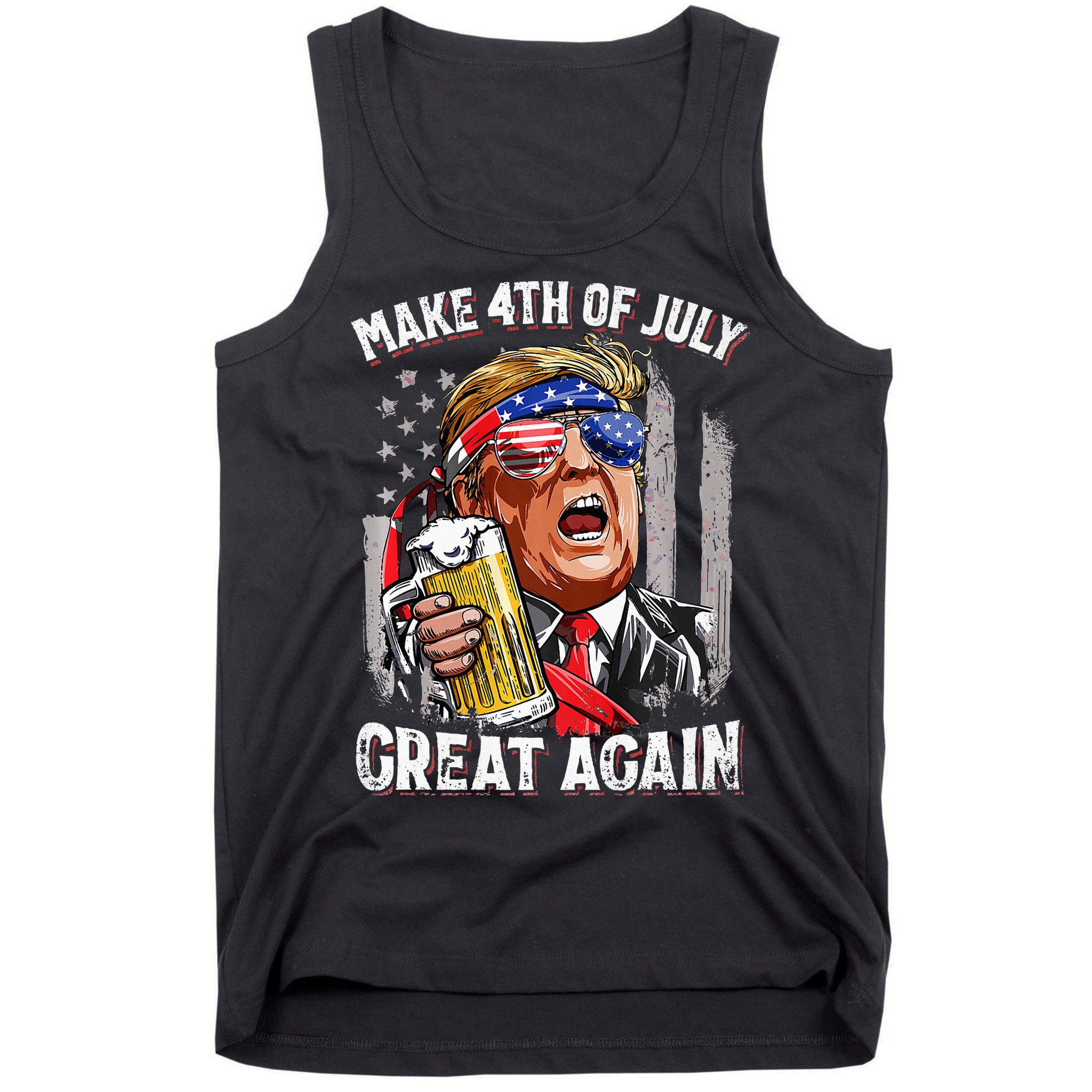 Make 4th Of July Great Again Tank Top