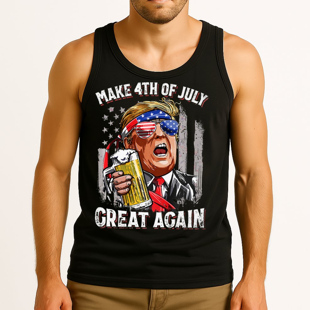 Make 4th Of July Great Again Tank Top