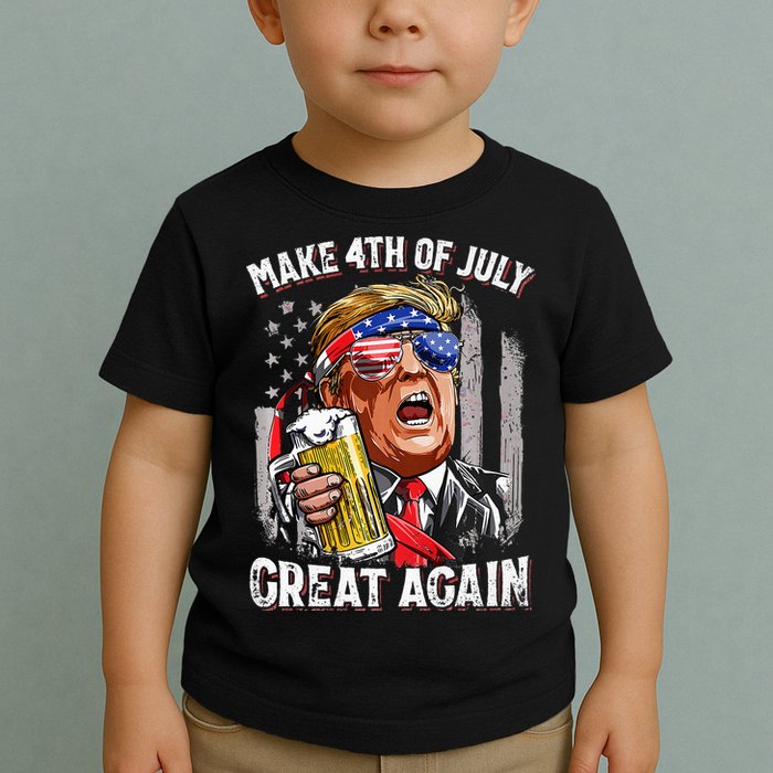 Make 4th Of July Great Again Toddler T-Shirt