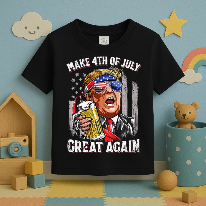 Make 4th Of July Great Again Toddler T-Shirt