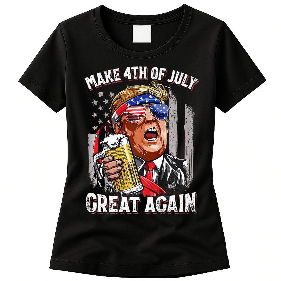 Make 4th Of July Great Again Womens T-Shirt