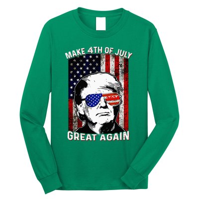 Make 4th Of July Great Again Long Sleeve Shirt