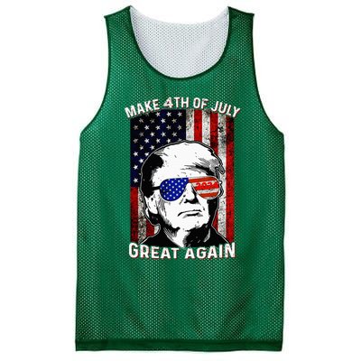 Make 4th Of July Great Again Mesh Reversible Basketball Jersey Tank