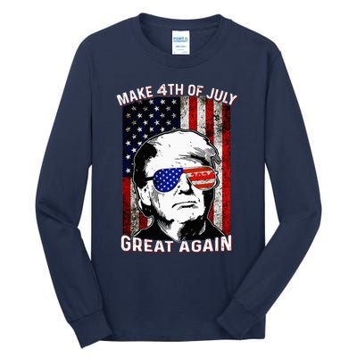 Make 4th Of July Great Again Tall Long Sleeve T-Shirt