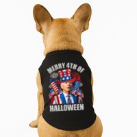 Merry 4th Of Halloween Joe Biden Confused 4th Of July 2024 Gift Doggie Tank