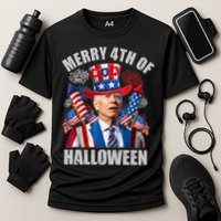 Merry 4th Of Halloween Joe Biden Confused 4th Of July 2024 Gift Performance Shirt