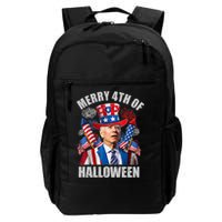 Merry 4th Of Halloween Joe Biden Confused 4th Of July 2024 Gift Backpack