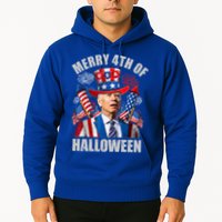 Merry 4th Of Halloween Joe Biden Confused 4th Of July 2024 Gift Hoodie