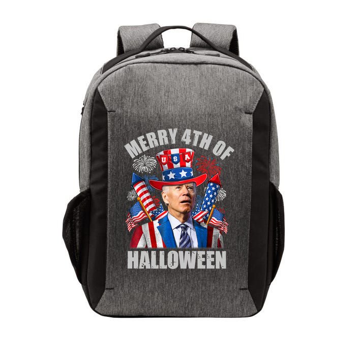 Merry 4th Of Halloween Joe Biden Confused 4th Of July 2024 Gift Vector Backpack