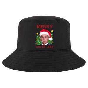 Merry 4th Of July Funny Joe Biden Ugly Christmas Cool Comfort Performance Bucket Hat