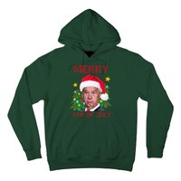 Merry 4th Of July Funny Joe Biden Ugly Christmas Hoodie