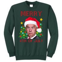 Merry 4th Of July Funny Joe Biden Ugly Christmas Sweatshirt