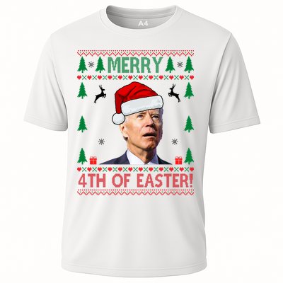Merry 4th Of Easter Funny Joe Biden Ugly Christmas Performance Shirt
