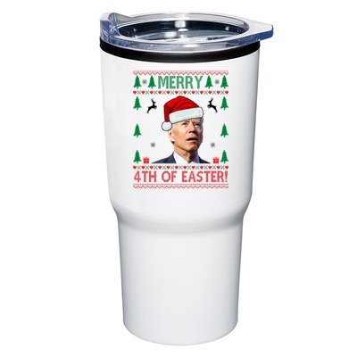 Merry 4th Of Easter Funny Joe Biden Ugly Christmas Tumbler