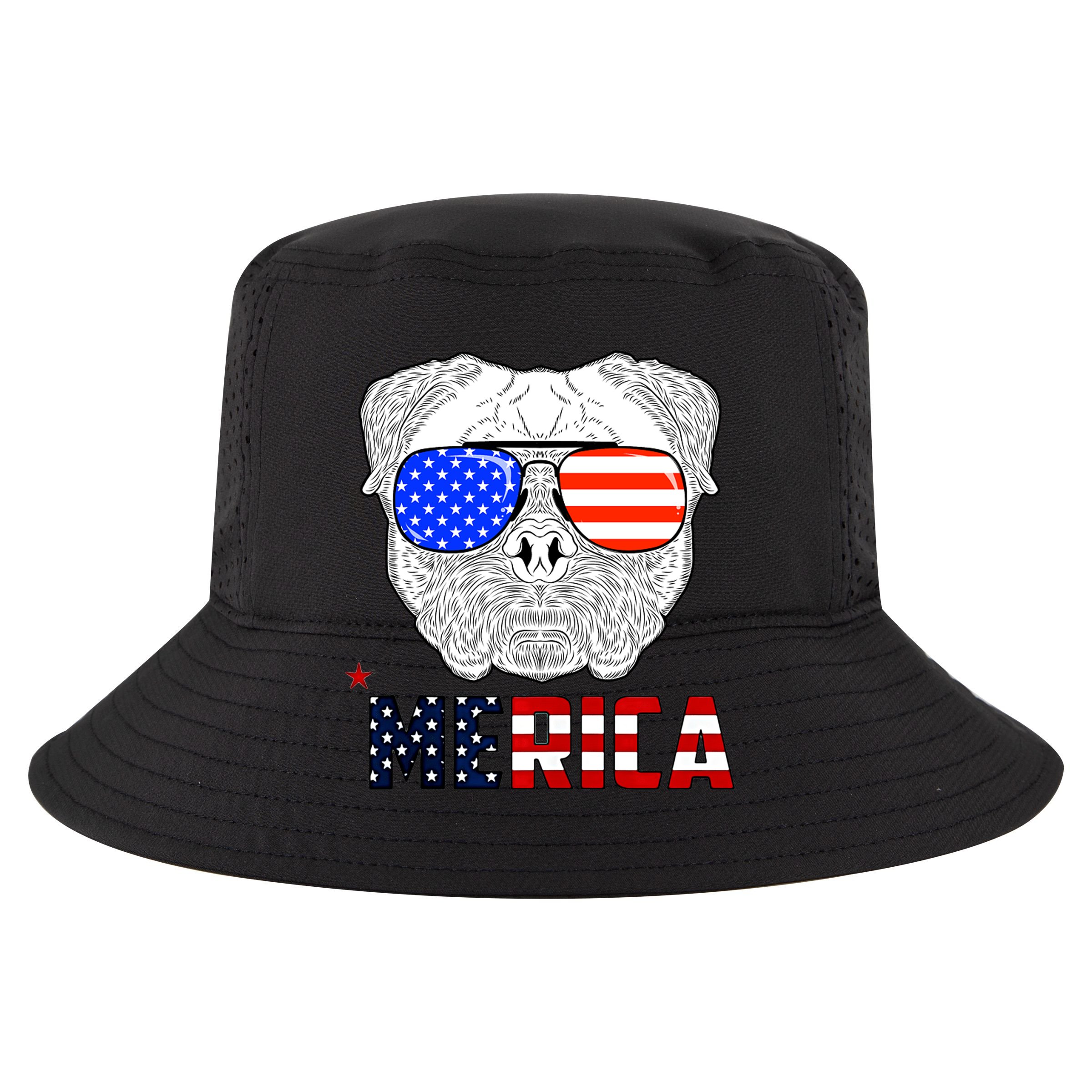 Merica 4th Of July Cool Bulldog Funny Womens Tank Top