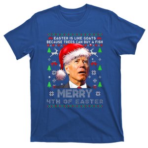 Merry 4th Of Easter Funny Biden Ugly Christmas Sweater T-Shirt