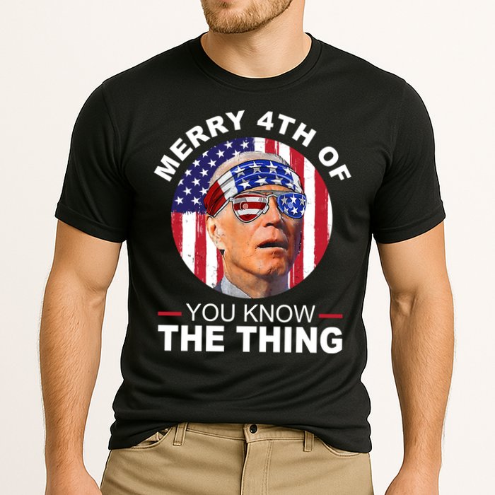 Merry 4th Of You Know The Thing Confused Biden 4th Of July Performance Shirt