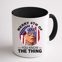 Merry 4th Of You Know The Thing Confused Biden 4th Of July Mug