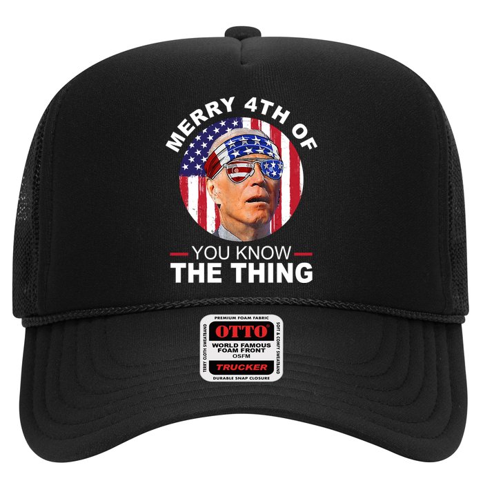 Merry 4th Of You Know The Thing Confused Biden 4th Of July Hat