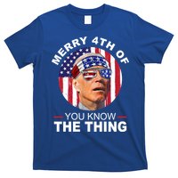 Merry 4th Of You Know The Thing Confused Biden 4th Of July T-Shirt