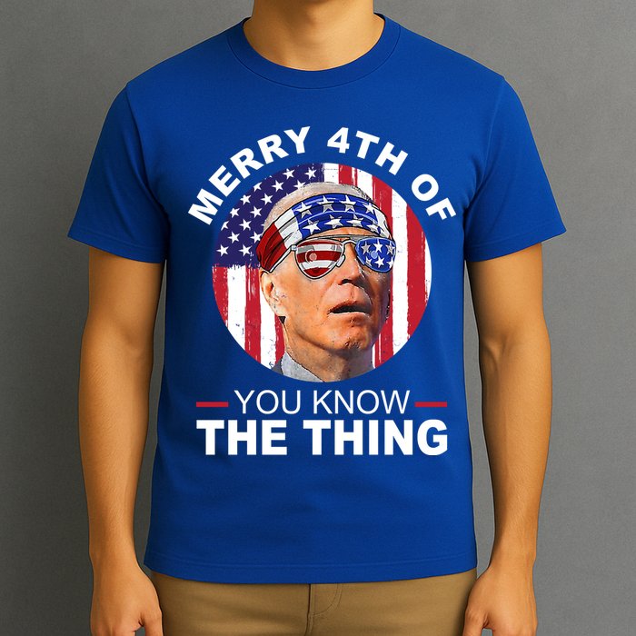 Merry 4th Of You Know The Thing Confused Biden 4th Of July T-Shirt
