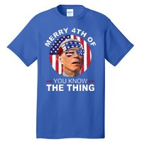 Merry 4th Of You Know The Thing Confused Biden 4th Of July Tall T-Shirt