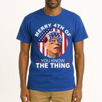 Merry 4th Of You Know The Thing Confused Biden 4th Of July Tall T-Shirt