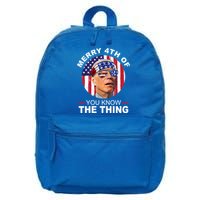 Merry 4th Of You Know The Thing Confused Biden 4th Of July 16 in Basic Backpack