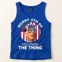 Merry 4th Of You Know The Thing Confused Biden 4th Of July Tank Top