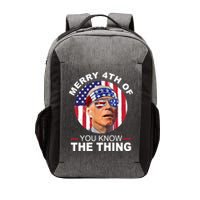 Merry 4th Of You Know The Thing Confused Biden 4th Of July Vector Backpack