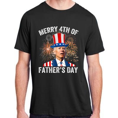 Merry 4th Of July Shirts Fathers Day 4th Of July Adult ChromaSoft Performance T-Shirt