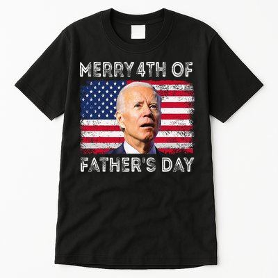 Merry 4th of July Father's Day 4th of July Tall T-Shirt