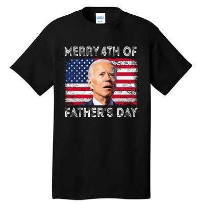 Merry 4th of July Father's Day 4th of July Tall T-Shirt